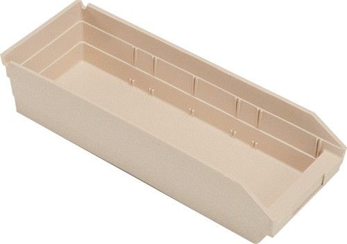 Quantum QSB104 Economy Shelf Bins, 6.63" x 17.88" x 4"