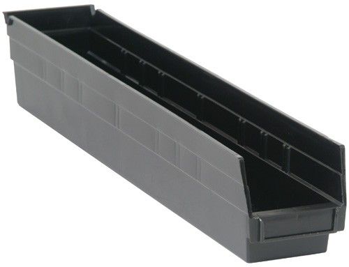 Quantum QSB105 Economy Shelf Bins, 4.13" x 23.63" x 4"