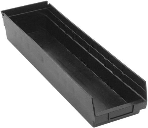 Quantum QSB106 Economy Shelf Bins, 6.63" x 23.63" x 4"