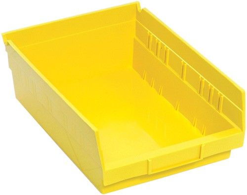 Quantum QSB107 Economy Shelf Bins, 8.38" x 11.63" x 4"