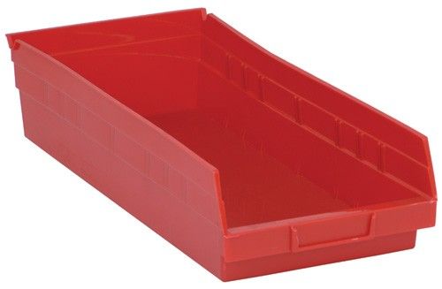 Quantum QSB108 Economy Shelf Bins, 8.38" x 17.88" x 4"