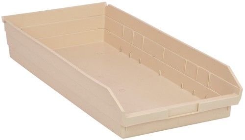 Quantum QSB116 Economy Shelf Bins, 11.13" x 23.63" x 4"