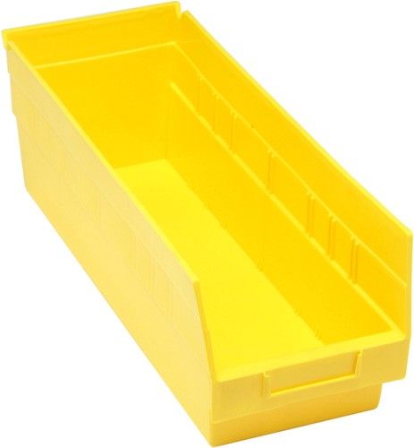 Quantum QSB204 Store-More Shelf Bins, 6.63" x 17.88" x 6"