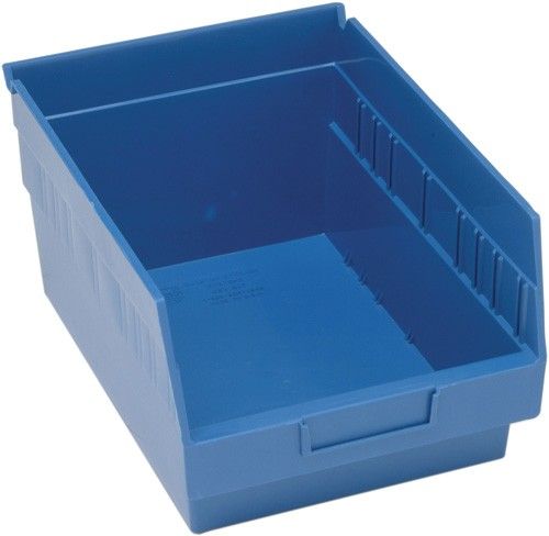 Quantum QSB207 Store-More Shelf Bins, 8.38" x 11.63" x 6"