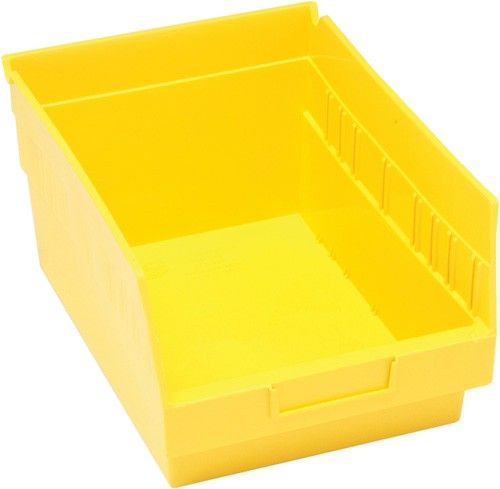 Quantum QSB207 Store-More Shelf Bins, 8.38" x 11.63" x 6"