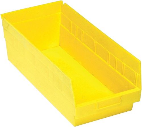 Quantum QSB208 Store-More Shelf Bins, 8.38" x 17.88" x 6"