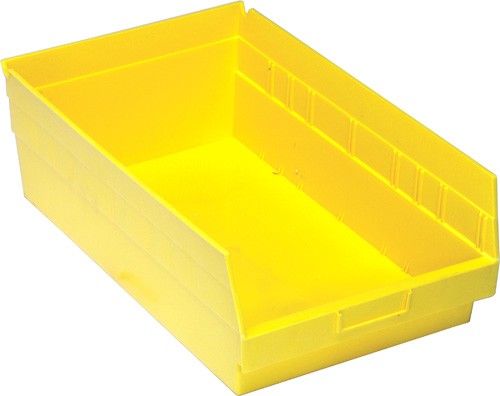 Quantum QSB210 Store-More Shelf Bins, 11.13" x 17.88" x 6"