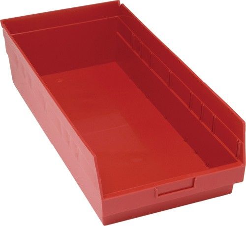 Quantum QSB216 Store-More Shelf Bins, 11.13" x 23.63" x 6"