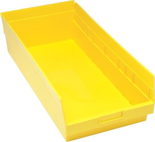 Quantum QSB216 Store-More Shelf Bins, 11.13" x 23.63" x 6"