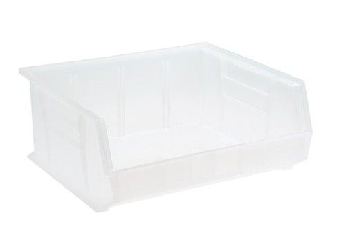 Quantum QUS250CL Ultra Clear-View Stack & Hang Bins, 16.5" x 14.75" x 7"