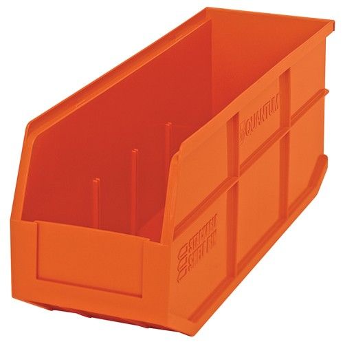 Quantum SSB461 Stackable Shelf Bins, 6" x 18" x 7"