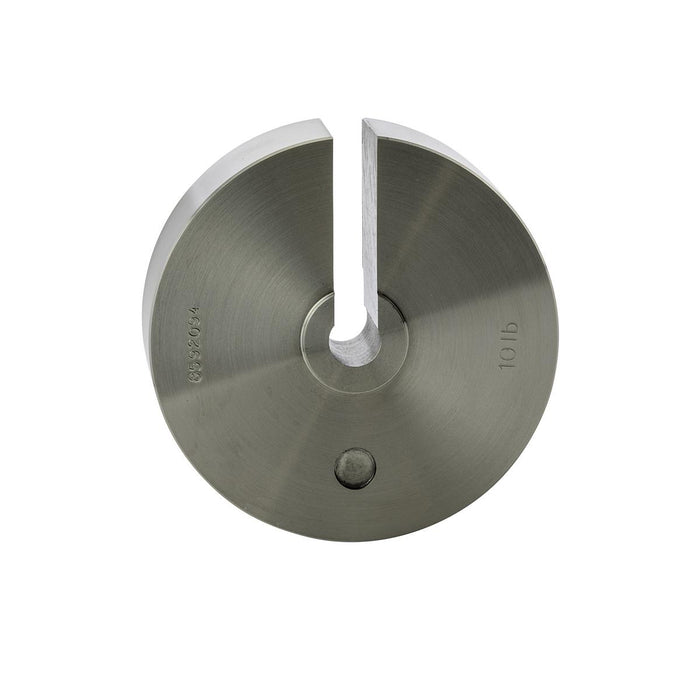 Mountz Weight Stainless Steel Slotted 10 Lb (Class F)