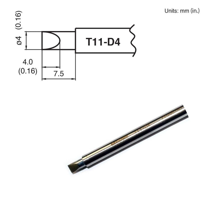 Hakko T11-D4 Chisel Tip (Qty of 10)