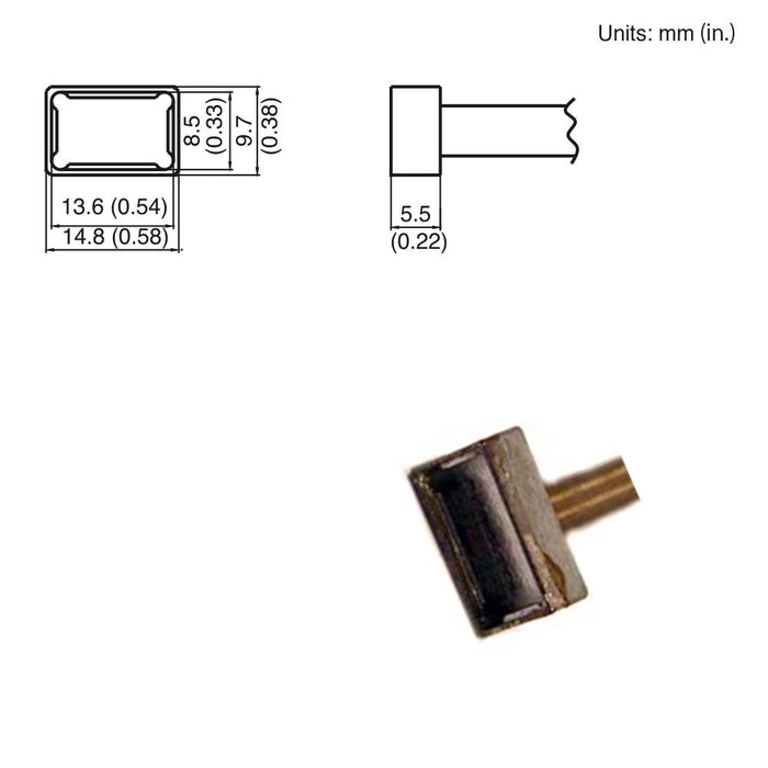 Hakko T15-1201 Quad Tip Soldering Tip