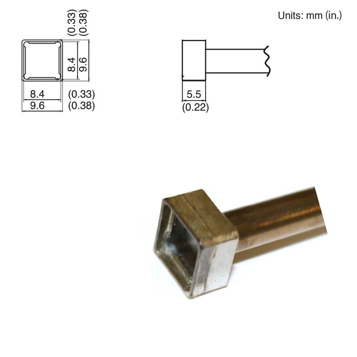 Hakko T15-1209 Quad Tip Soldering Tip