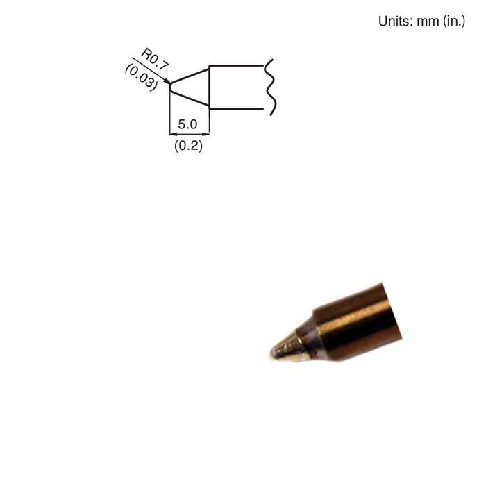 Hakko T15-B3 Conical Tip Soldering Tip