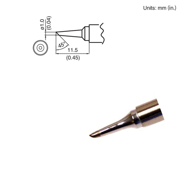 Hakko T15-BC1 Bevel Tip Soldering Tip