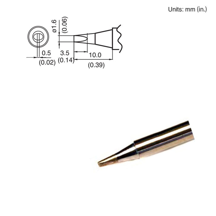 Hakko T15-D16 Chisel Tip Soldering Tip