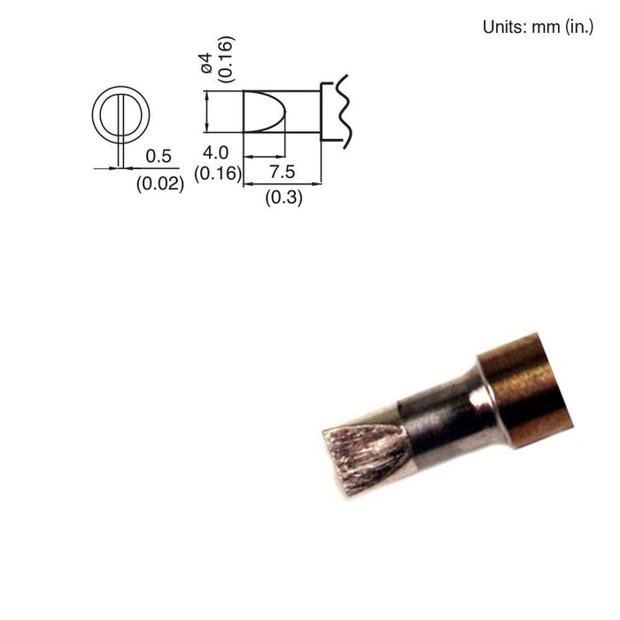 Hakko T15-D4 Chisel Tip Soldering Tip