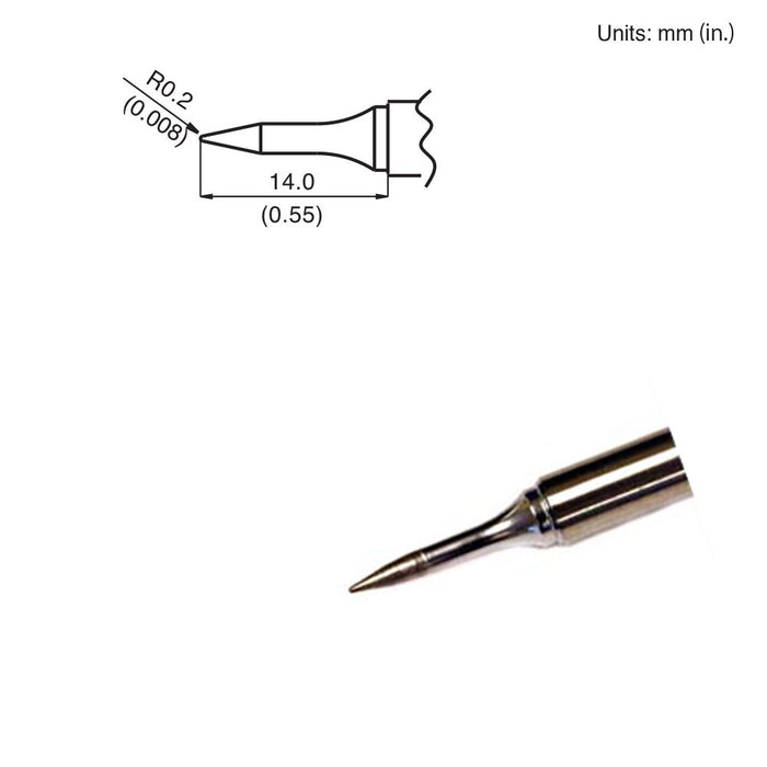 Hakko T15-SB02 Conical Tip Soldering Tip (Qty of 10)