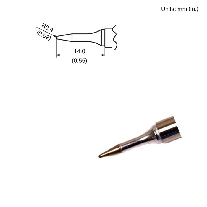 Hakko T15-SBS04 Conical Tip Soldering Tip (Qty of 10)