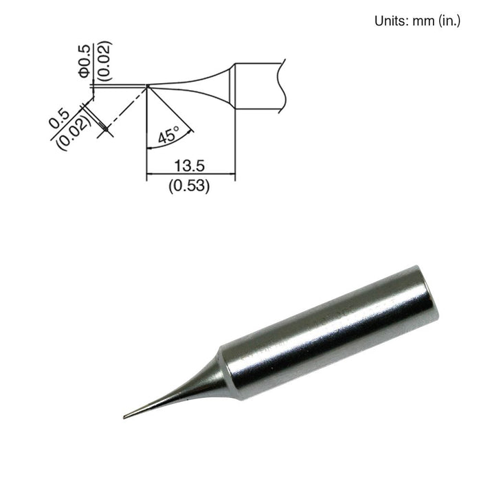 Hakko T18-C05 Bevel Tip Soldering Tip (Qty of 10)