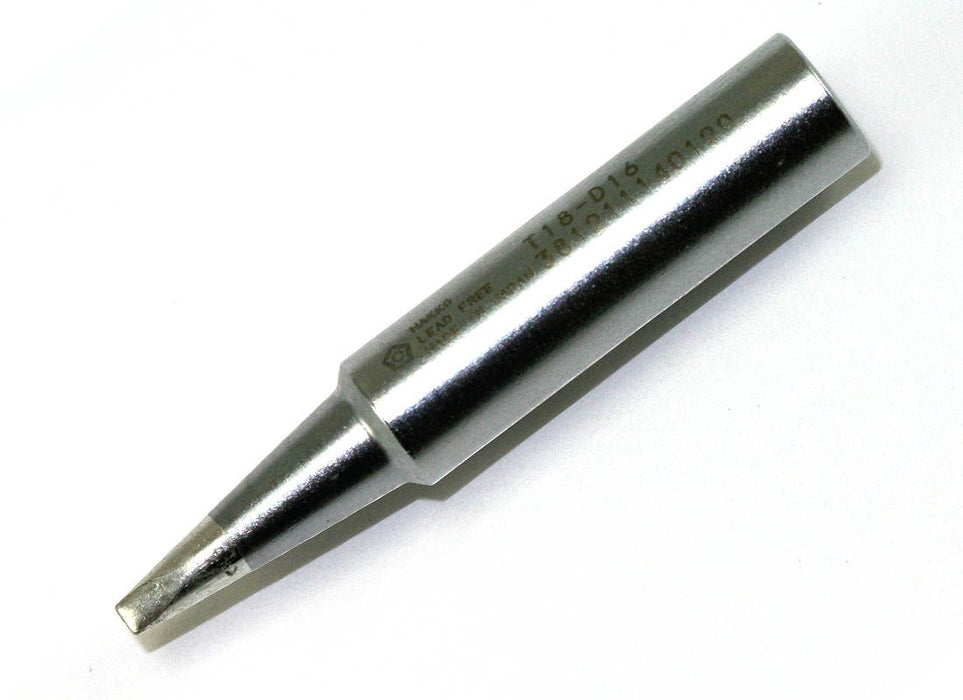 Hakko T18-D16 Chisel Tip Soldering Tip (Qty of 10)