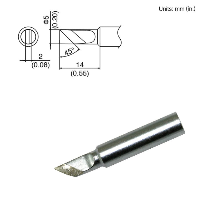 Hakko T18-K Knife Tip Soldering Tip