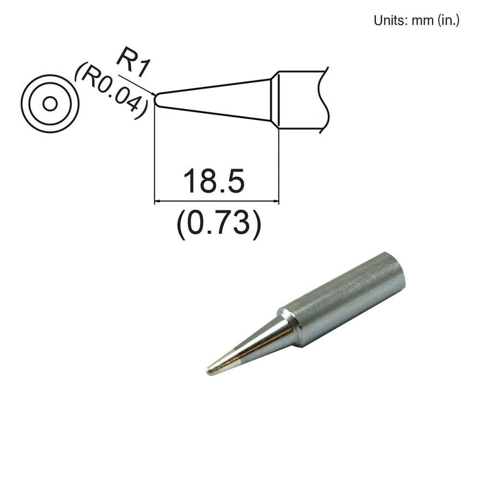 Hakko T19-B2 Conical Tip Soldering Tip