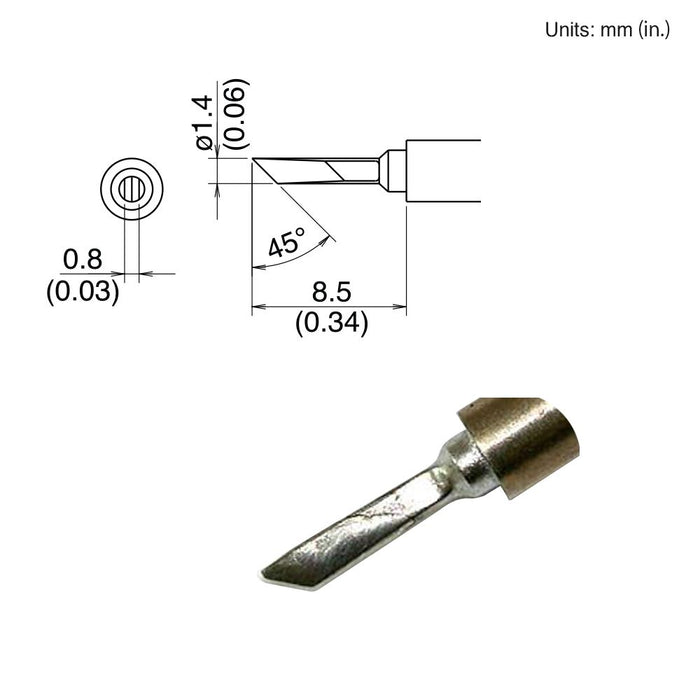 Hakko T30-KN Knife Tip Soldering Tip