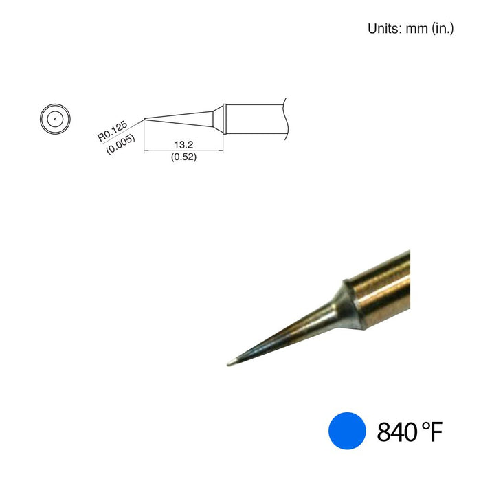 Hakko T31-01LI Conical Slim Tip, 840°F / 450°C Soldering Tip (Qty of 10)