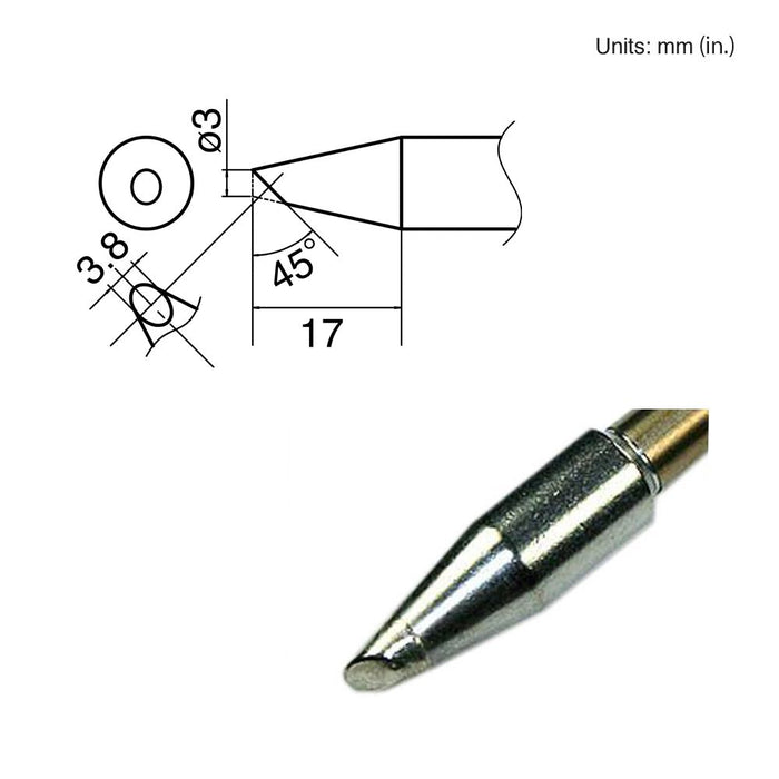 Hakko T33-BC3 Bevel Tip Soldering Tip