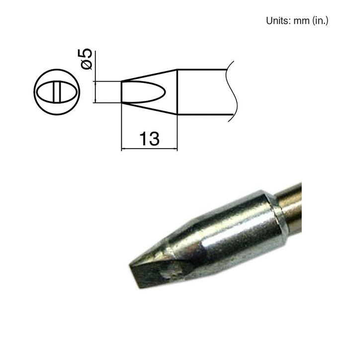 Hakko T33-D5 Chisel Tip Soldering Tip