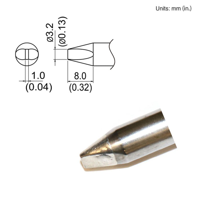 Hakko T33-SSD32 Chisel Tip Soldering Tip