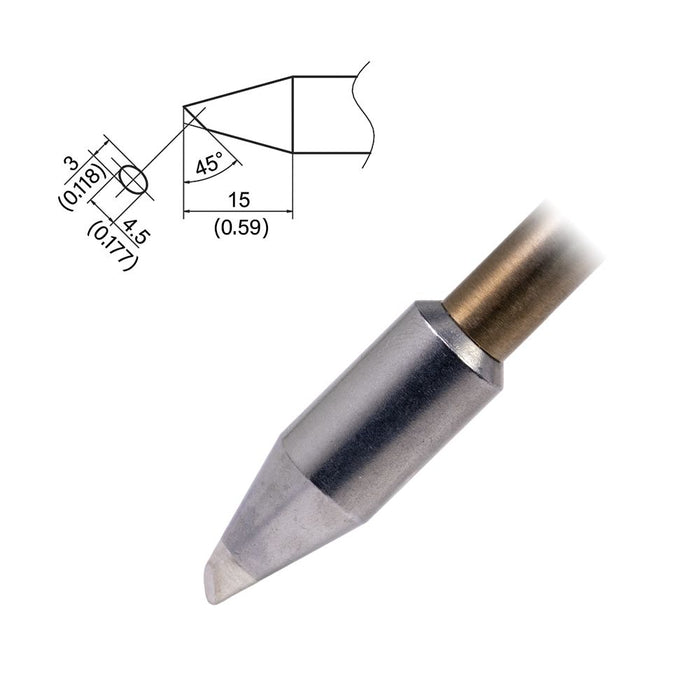 Hakko T37-BC3045 Bevel Tip (Qty of 5)