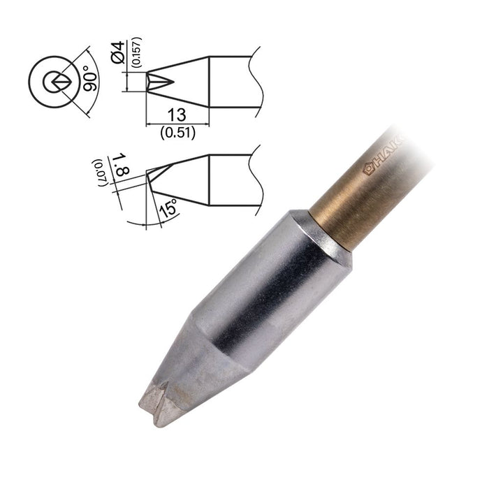 Hakko T37-BCR4 Bevel Tip (Qty of 5)