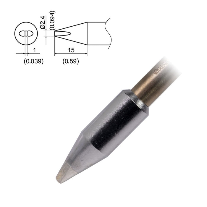 Hakko T37-D24 Chisel Tip