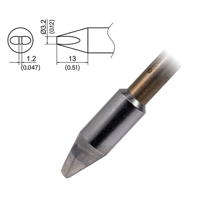 Hakko T37-D32 Chisel Tip (Qty of 5)