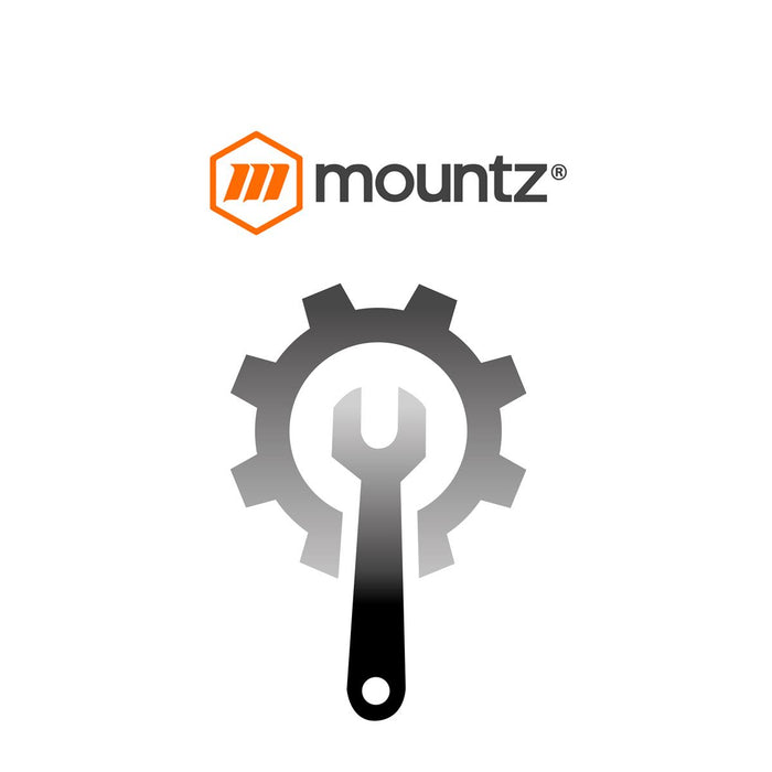 Mountz Slotted Power Bit: 1F-2R x 2 3/4"