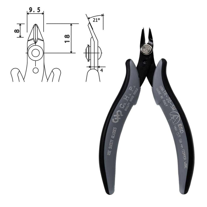 Hakko CHP TR-20-SM-D Cutters (Qty of 10)