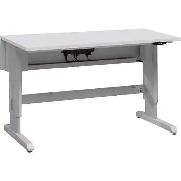 Treston 14-C10341121 30" x 48" Concept™ Electric Lift Workbench with Laminate Work Surface & Rounded Front Edge