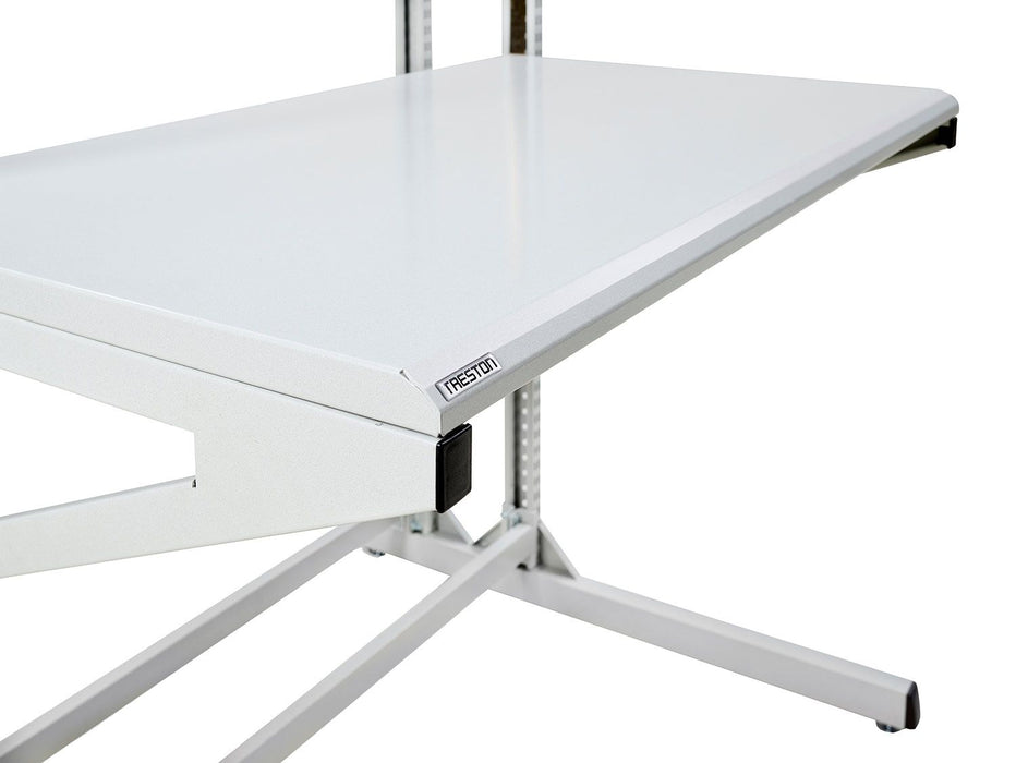 Treston TQEW712-41 30" x 48" Quick Edge Height Adjustable Workstation with Powder-Coated Aluminum Work Surface