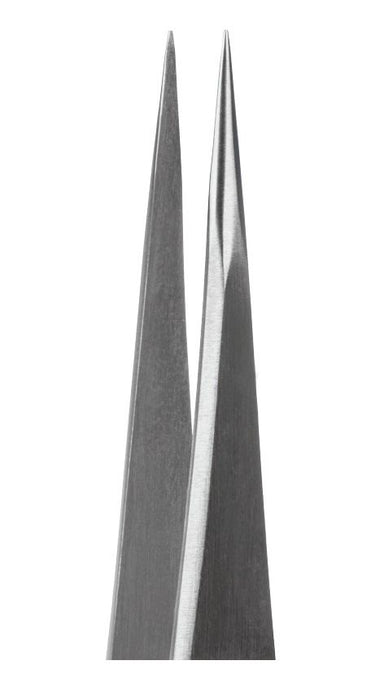 Tronex 3C-SA-CH Precision Stainless Steel Tweezer with Straight, Short, Very Fine, Pointed Tips