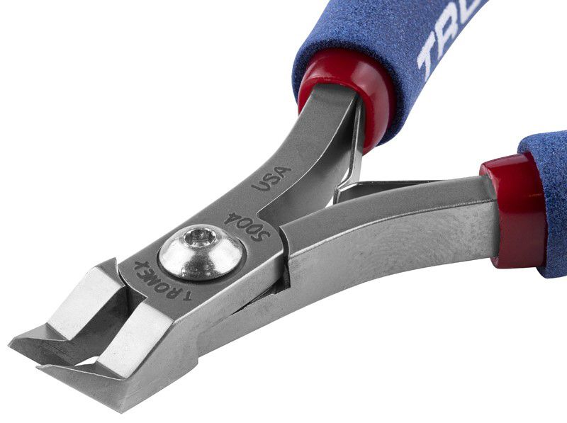 Tronex 5004 Short Large Pointed 50° Tapered Head Flush Carbon Steel Cutter, 4.70" OAL