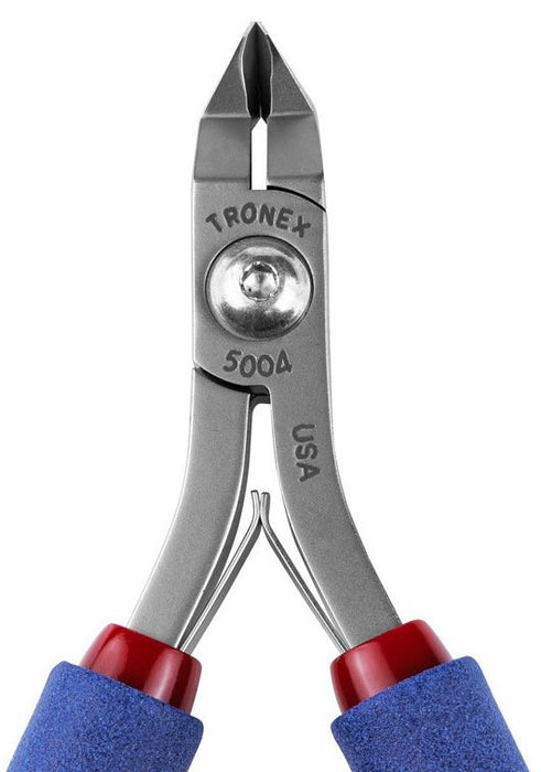 Tronex 5004 Short Large Pointed 50° Tapered Head Flush Carbon Steel Cutter, 4.70" OAL