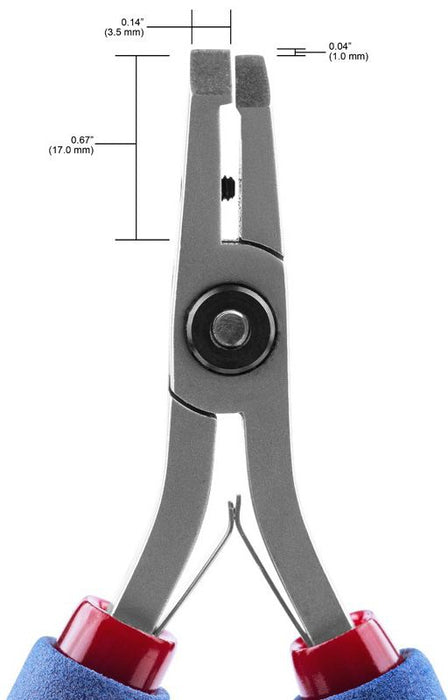 Tronex 5034 45° Head Flush Carbon Steel 1.0mm Stand-Off Cutter, 4.8" OAL