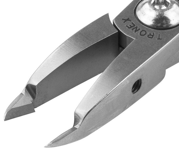 Tronex 5070 Slim Small Long Relieved Head Razor-Flush Carbon Steel Tip Cutter, 5.10" OAL