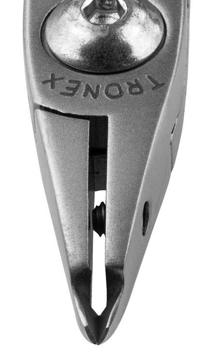 Tronex 5071 SMT Sub-Mini Small Razor-Flush Carbon Steel Fine Tip Cutter with Longer Standard Handles, 4.7" OAL