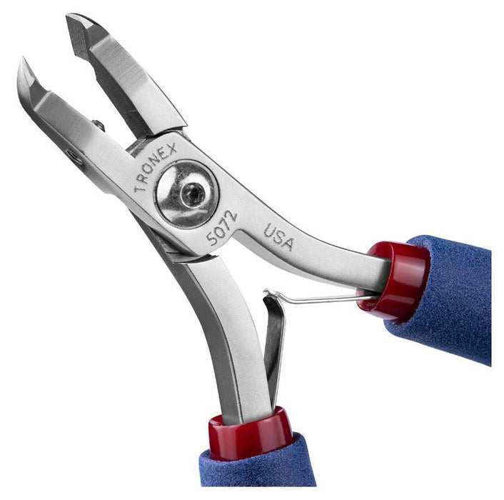 Tronex 5072 Long Large 50° Oval Relieved Head Flush Carbon Steel Robust Cutter, 4.8" OAL