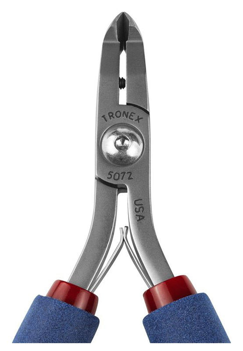 Tronex 5072 Long Large 50° Oval Relieved Head Flush Carbon Steel Robust Cutter, 4.8" OAL